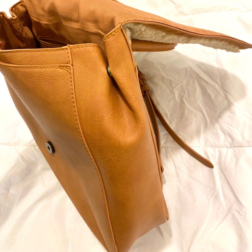 Universal Thread Brown And Cream Backpack - image 4